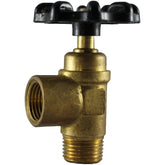 IFS - Truck Valve 1/2 NPT Female x 1/2 NPT Male Right Angle | 04-V405P-8-8